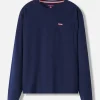 L/S Bar Logo Pkt Tee