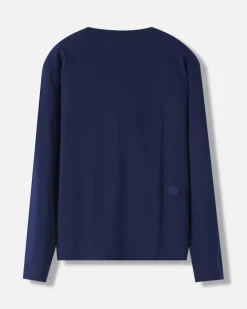 L/S Bar Logo Pkt Tee