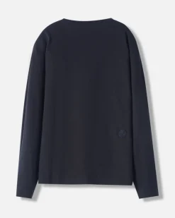 L/S Bar Logo Pkt Tee