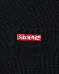 L/S Bar Logo Pkt Tee