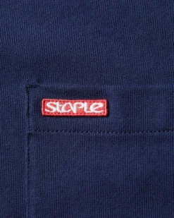 L/S Bar Logo Pkt Tee
