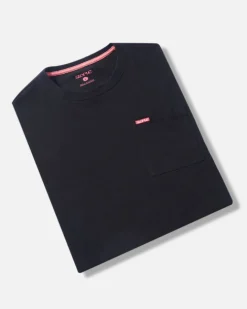 L/S Bar Logo Pkt Tee