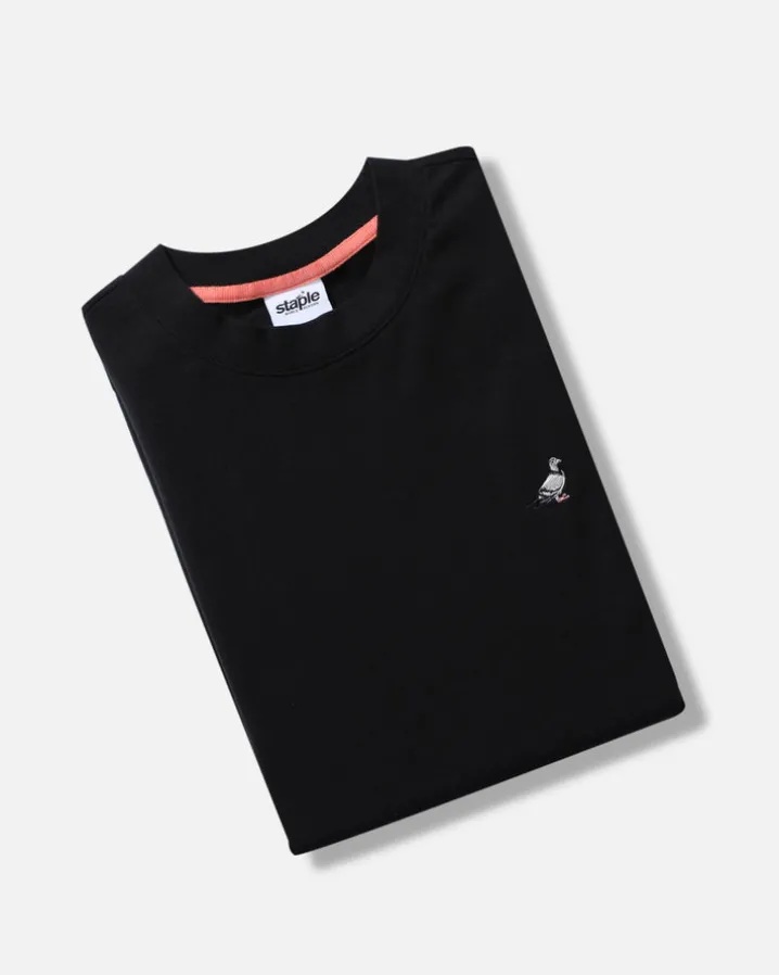 L/S Emb Pigeon Tee