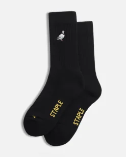Pigeon Logo Socks