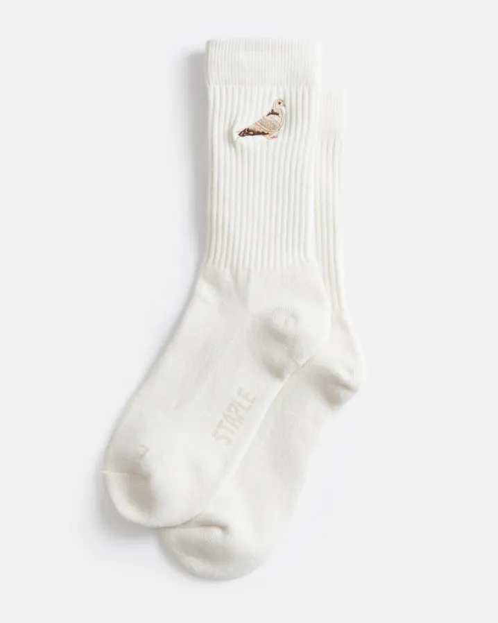 Pigeon Logo Socks