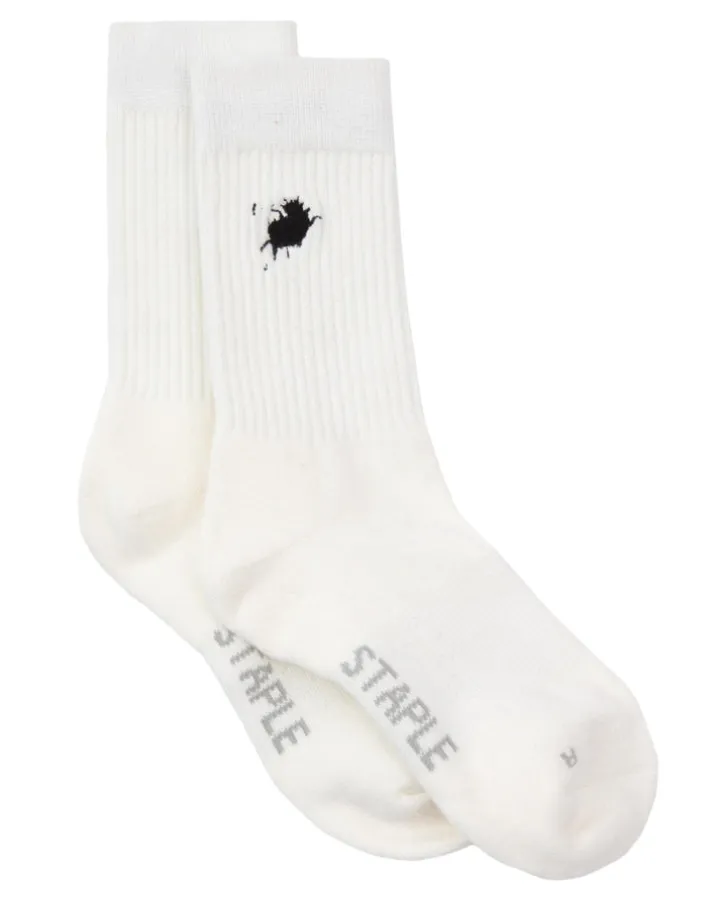 Pigeon Logo Socks