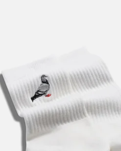 Pigeon Logo Socks