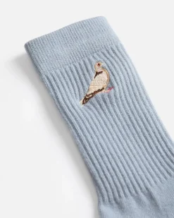 Pigeon Logo Socks