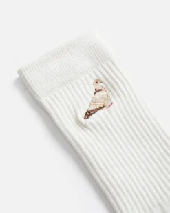 Pigeon Logo Socks