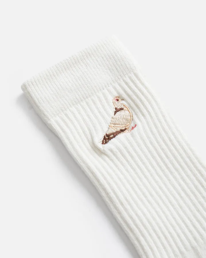 Pigeon Logo Socks